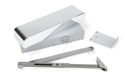 [50110] Polished Chrome Size 2-5 Door Closer &amp; Cover - 50110