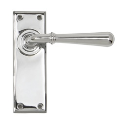 [91422] Polished Chrome Newbury Lever Latch Set - 91422