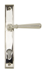 [91427] Polished Nickel Newbury Slimline Lever Espag. Lock Set - 91427