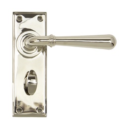 [91430] Polished Nickel Newbury Lever Bathroom Set - 91430
