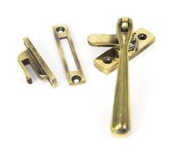 [91441] Aged Brass Locking Newbury Fastener - 91441