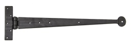 [91470] External Beeswax 18&quot; Penny End T Hinge (pair) - 91470