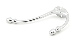 [91786] Polished Chrome Hat &amp; Coat Hook - 91786