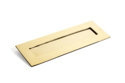 [91881] Aged Brass Large Letter Plate - 91881