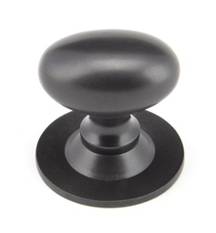 [92035] Aged Bronze Oval Cabinet Knob 40mm - 92035