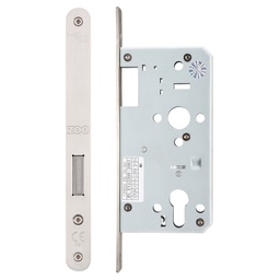 [B1007.700] DIN Euro Dead Lock Case 55mm - Radiused Faceplate - SS