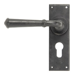 [92054] External Beeswax Regency Lever Euro Lock Set - 92054