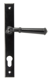 [92061] Black Regency Slimline Lever Espag. Lock Set - 92061