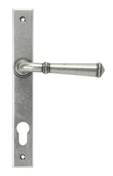 [92062] Pewter Regency Slimline Lever Espag. Lock Set - 92062