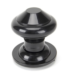 [92070] Black Regency Centre Door Knob - 92070