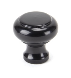 [92099] Black Regency Cabinet Knob - Small - 92099