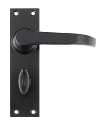 [92161] Black Deluxe Lever Bathroom Set - 92161