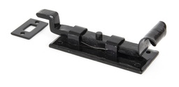 [33014] Black 4" Cranked Door Bolt - 33014