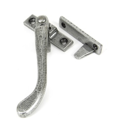 [33025] Pewter Night-Vent Locking Peardrop Fastener - LH - 33025