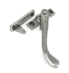 [33026] Pewter Night-Vent Locking Peardrop Fastener - RH - 33026