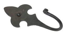 [33121] Beeswax Fleur-De-Lys Coat Hook - 33121