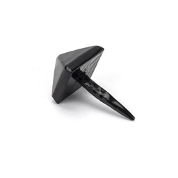 [33193] Black Pyramid Door Stud - Small - 33193