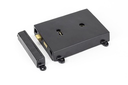 [33299] Black Rim Lock & Cast Iron Cover - 33299