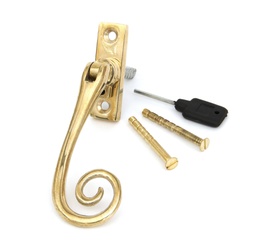 [33311] Polished Brass Slim Monkeytail Espag - RH - 33311