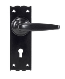 [33319] Black Oak Lever Lock Set - 33319