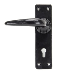 [33320] Black Smooth Lever Lock Set - 33320