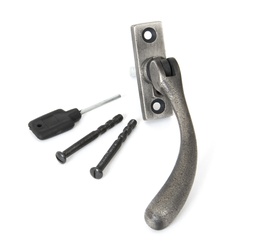 [33333] Antique Pewter Slim Peardrop Espag - LH - 33333