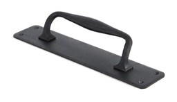 [33479] Beeswax Pull Handle on Backplate - 33479