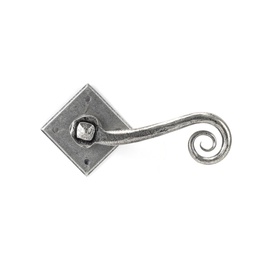 [33612] Pewter Monkeytail Lever on Rose Set (Diamond) - 33612