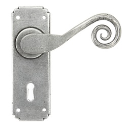 [33615] Pewter Monkeytail Lever Lock Set - 33615