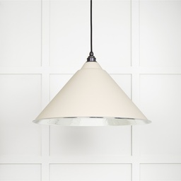 [45433TE] Hammered Nickel Hockley Pendant in Teasel - 45433TE