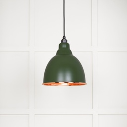 [49500H] Hammered Copper Brindley Pendant in Heath - 49500H