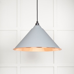 [49503BI] Hammered Copper Hockley Pendant in Birch - 49503BI