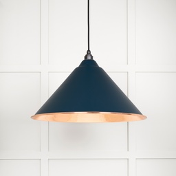 [49503DU] Hammered Copper Hockley Pendant in Dusk - 49503DU
