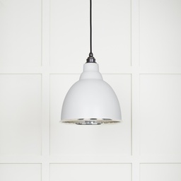 [49504F] Smooth Nickel Brindley Pendant in Flock - 49504F