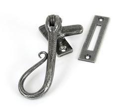[33727] Pewter Shepherd's Crook Fastener - 33727
