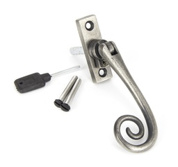 [33729] Antique Pewter Slim Monkeytail Espag - LH - 33729