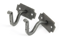 [33736] Pewter Mounting Bracket (pair) - 33736