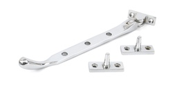 [33752] Polished Chrome 8" Peardrop Stay - 33752