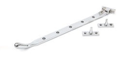 [33754] Polished Chrome 12" Peardrop Stay - 33754