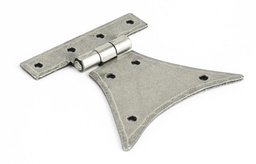 [33783] Pewter 3¼&quot; Half Butterfly Hinge (pair) - 33783