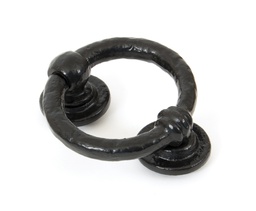 [33869] Black 4" Ring Door Knocker - 33869