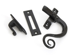[33953] Black Locking Monkeytail Fastener - RH - 33953