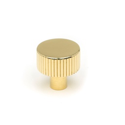 [50362] Polished Brass Judd Cabinet Knob - 25mm (No Rose) - 50362
