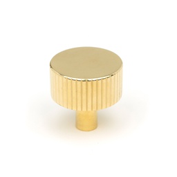 [50365] Polished Brass Judd Cabinet Knob - 32mm (No Rose) - 50365