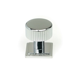 [50402] Polished Chrome Judd Cabinet Knob - 25mm (Square) - 50402