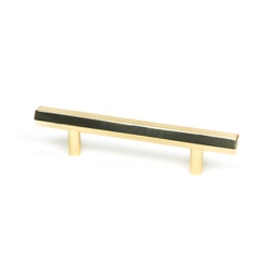 [50495] Polished Brass Kahlo Pull Handle - Small - 50495