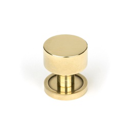 [50304] Aged Brass Kelso Cabinet Knob - 25mm (Plain) - 50304