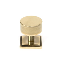 [50309] Aged Brass Kelso Cabinet Knob - 32mm (Square) - 50309