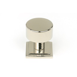 [50315] Polished Nickel Kelso Cabinet Knob - 25mm (Square) - 50315