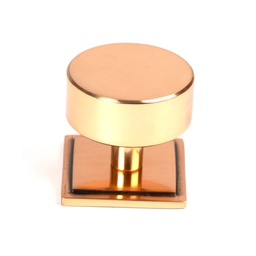 [50468] Polished Bronze Kelso Cabinet Knob - 38mm (Square) - 50468